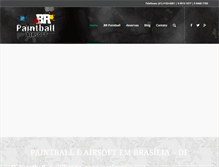 Tablet Screenshot of brpaintball.com.br